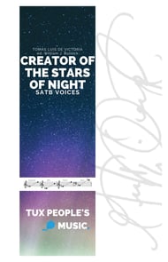 Creator of the Stars of Night SATB choral sheet music cover Thumbnail
